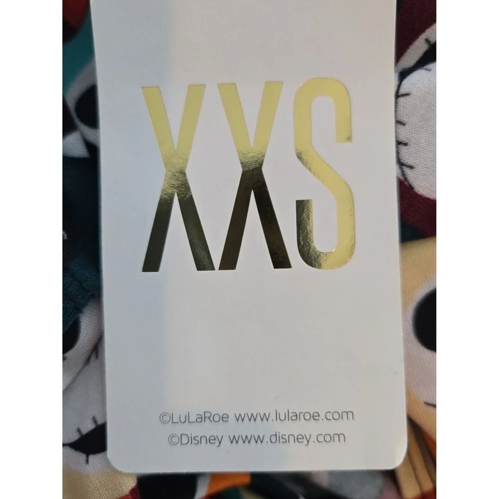 Lularoe Disney Collaboration Night Before Christmas‎ Size XXS.
